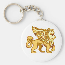 Winged Lion Keychains