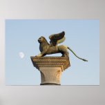 Winged Lion of St. Mark, Venice, Italy posters