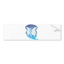 winged nymph faerie spirit bumper stickers