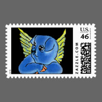 Winged Pig postage