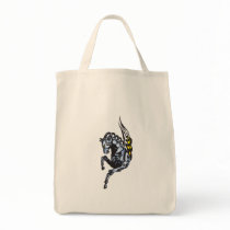 Winged Robot Horse Bags