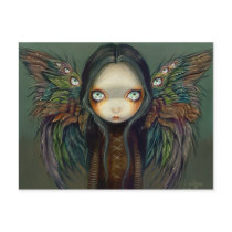"Winged Seer" Postcard