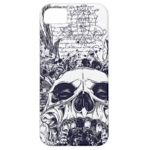 Winged Skull Death Angel iPhone 5 Case Goth Metal