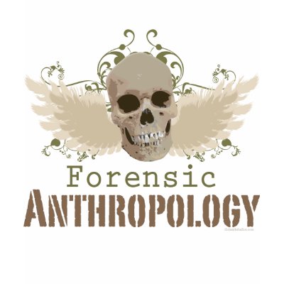 Winged Skull Forensic Anthropology Hoodie by GeekTeesGifts