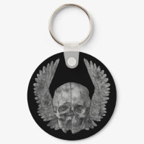 Winged Skull keychains