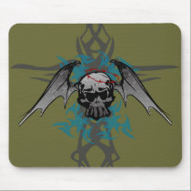 Winged Skull mousepads