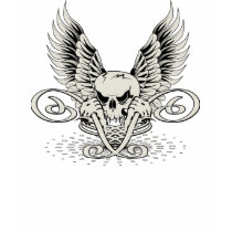 Winged Skull t-shirts by dlreyes41 Winged Skull t-shirts