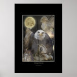 WINGED SPIRITS Raptor Art Poster posters