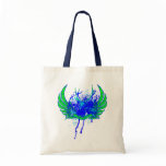 Winged Stag Canvas Bag