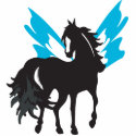 Winged Steed photo sculptures