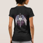 Winged Steel Heart Pink Tatoo T-Shirt
