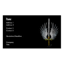 Winged Sword Business Cards
