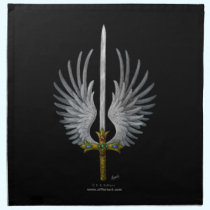 Winged Sword napkins