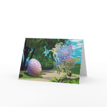 Winged Things - Easter Egg Hunt (plain card) by Astra Winged Things - Easter Egg Hunt (plain card)