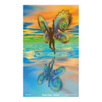 Winged Things - Skydiver posters