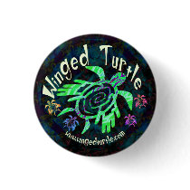 Winged Turtle Buttons