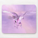 Winged Unicorn MousePad by abbymorgan Winged Unicorn MousePad