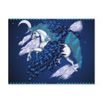Winged Unicorn-Post Card