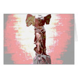 Winged Victory Angel Statue cards