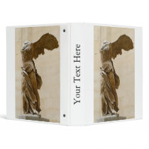 Winged Victory of Samothrace 3 Ring Binder