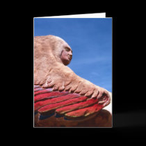 Winged Woman (1)/Greeting Card
