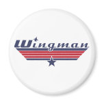 Wingman Fridge Magnet