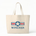 Wingman Vintage Tote Bags