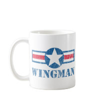 Wingman Vintage Coffee Mugs