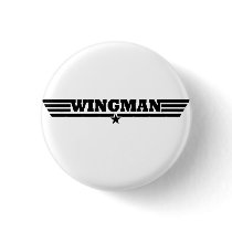 Wingman Wings Logo Buttons