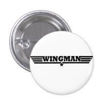 Wingman Wings Logo Buttons