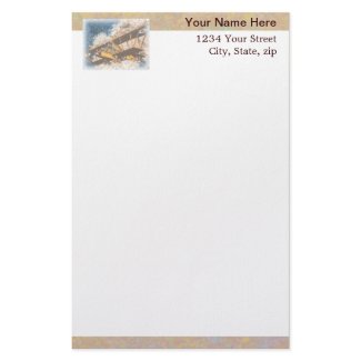 Wings Aloft Father's Day Personalized Stationery
