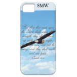 Wings as Eagles, Isaiah 40:31 Christian Bible iPhone 5 Case