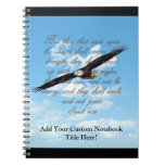 Wings as Eagles, Isaiah 40:31 Christian Bible Note Book
