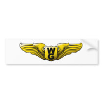 Wings Bumper Sticker bumper stickers