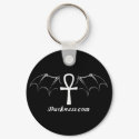 wings keychain by gothic wings keychain