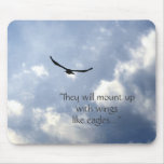 Wings Like Eagles Mousepad
