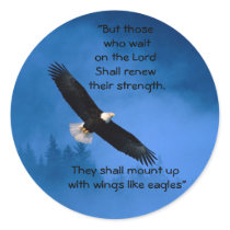 Wings Like Eagles stickers by cowboyannie Wings Like Eagles stickers