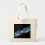 Wings of a butterfly nebula canvas bags
