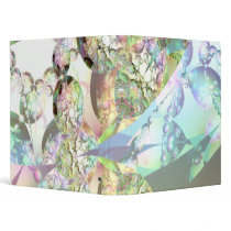 Wings of Angels – Celeste & Amethyst Crystals 3 Ring Binder
