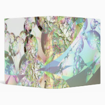 Wings of Angels – Celestite & Amethyst Crystals 3 Ring Binder
