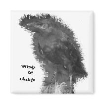 Wings Of Change Magnet by Baitulos Wings Of Change Magnet