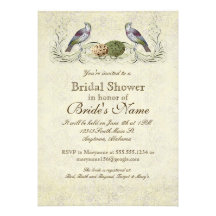 Wings of Love Invitation - Bridal Shower