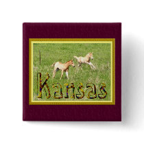 Wings of May: Horses buttons