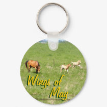 Wings of May: Horses keychains by SuanSilverTree Wings of May: Horses keychains