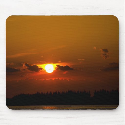 Wings of the Sun Sunset Mousepad