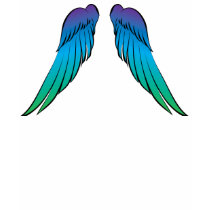 Wings on Back t-shirts