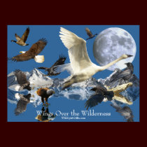 WINGS OVER THE WILDERNESS posters by RavenSpiritPrints WINGS OVER THE WILDERNESS posters