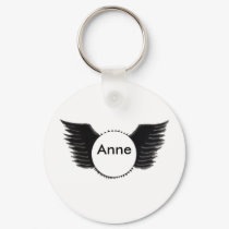 Wings photo template keychains
