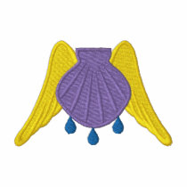 Wings / Shell embroidered shirts