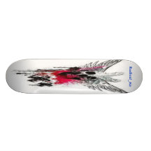 WINGS SKATEBOARD DECK